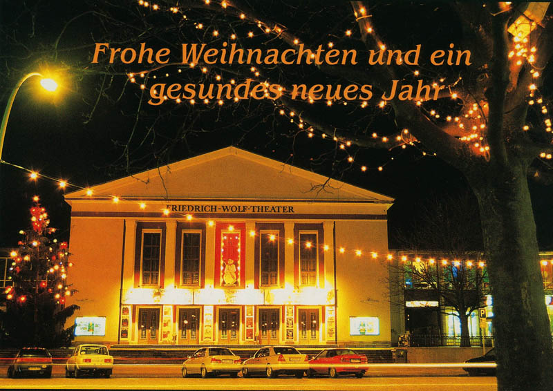 Weihnachten in der Planstadt Eisenhüttenstadt