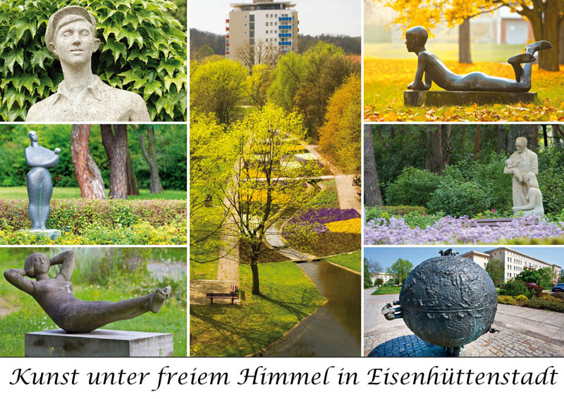 Kunst unter freiem Himmel in Eisenhüttenstadt